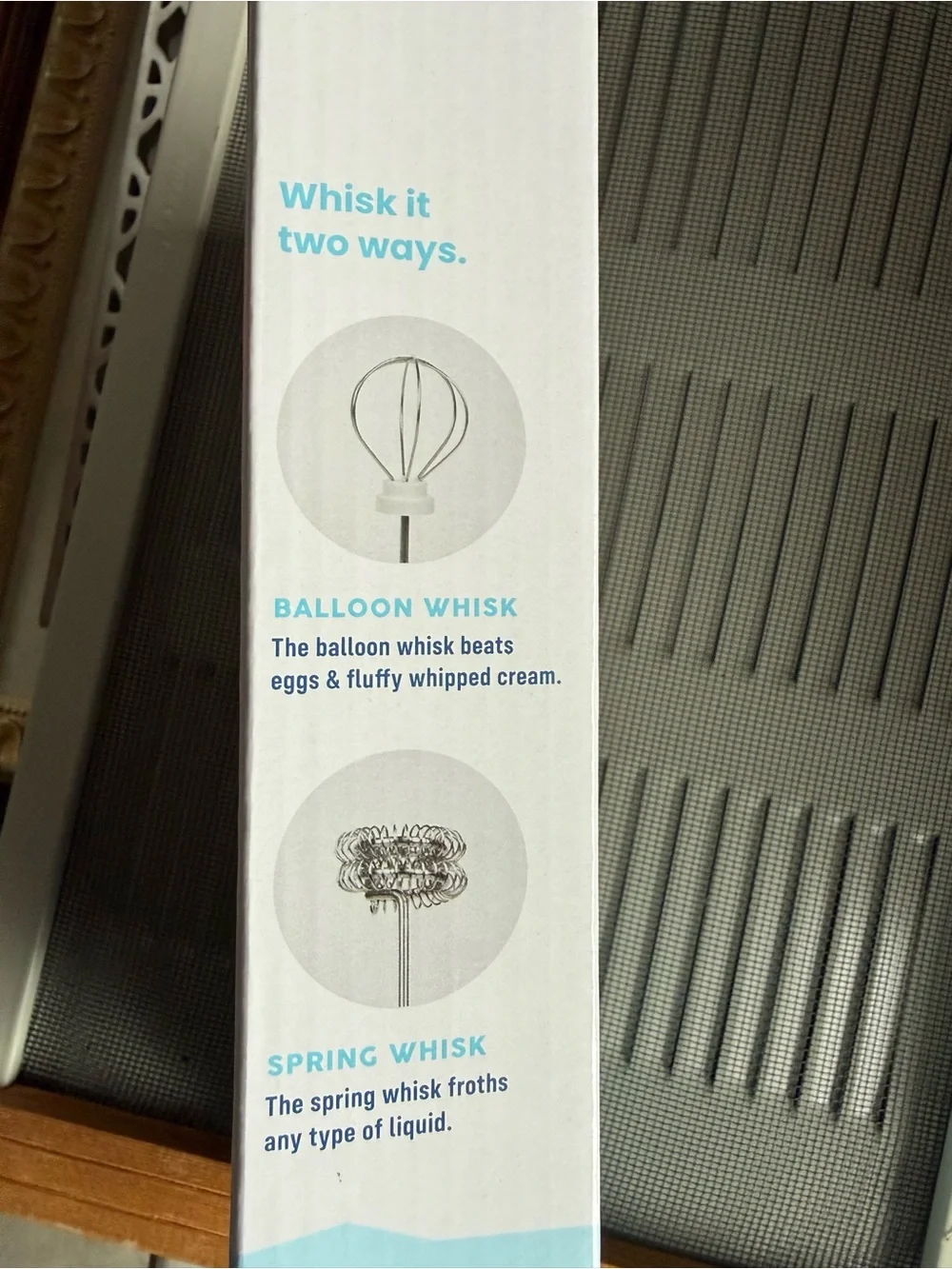 Native hand held Frother. NIB